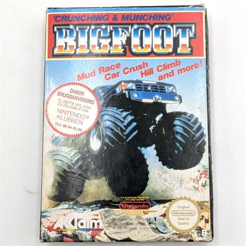 Bigfoot - Original Box - ESP - NES Game (C Grade) (Used)